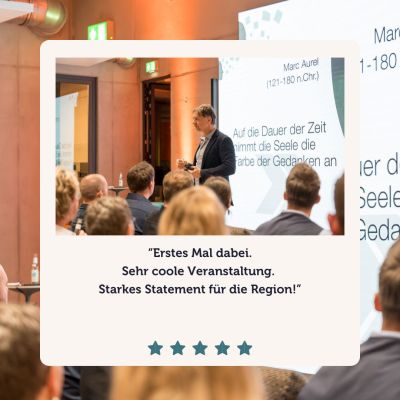 Ein Vortrag mit vielen inspirierenden Impulsen