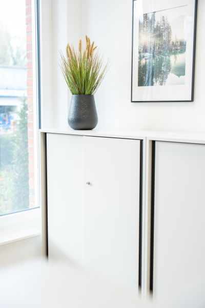 Reduzierte Stauraumlösung nach tatsächlichem Bedarf