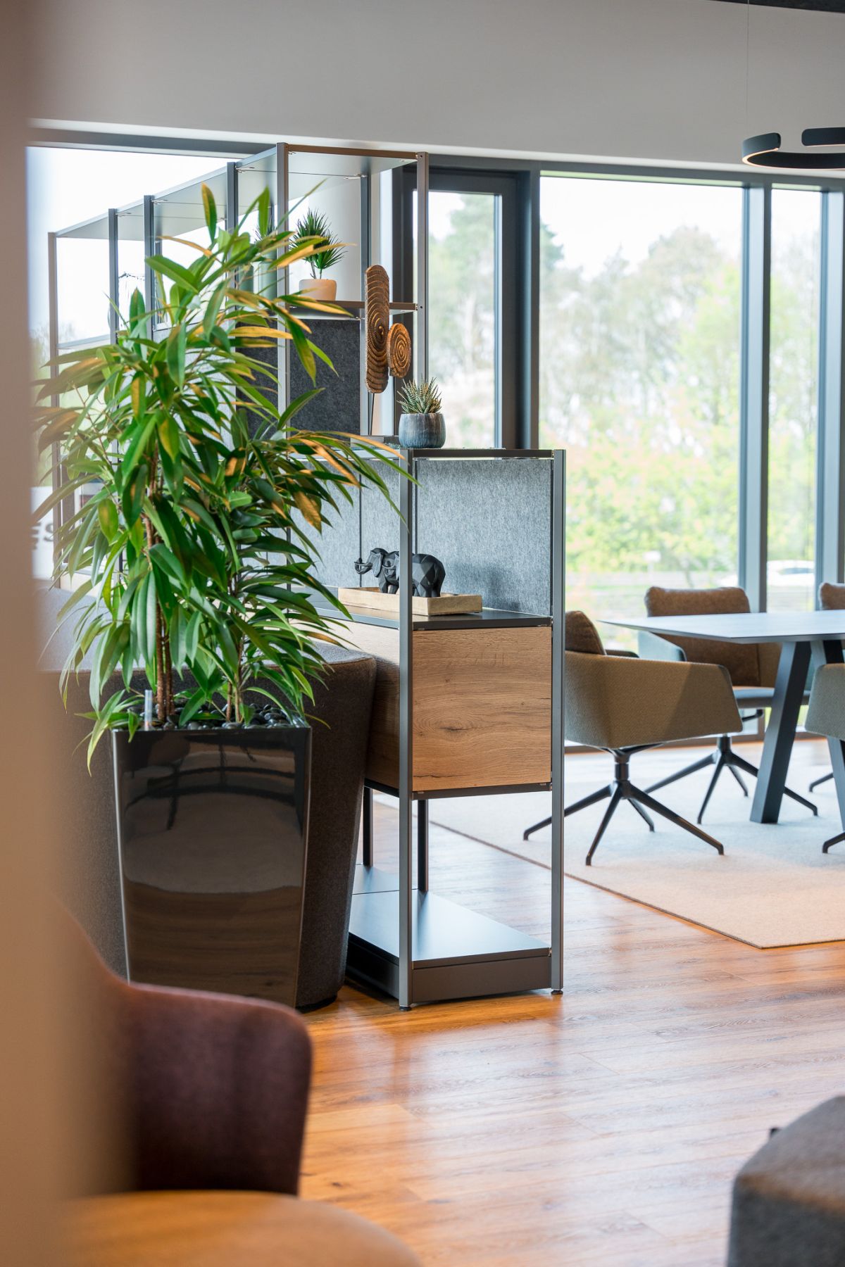 Einladende , flexible und hochwertige Raumwirkung