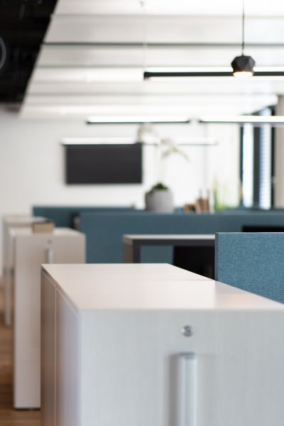 Stauraum und Raumteiler in Einem