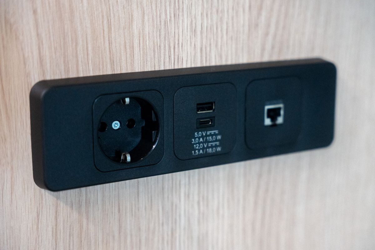 Problemloser Zugang zu allen Daten- und Netzwerkanschlüssen