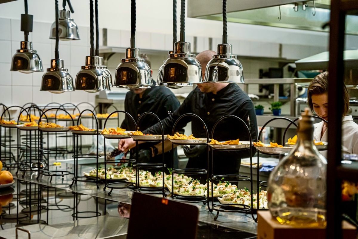 Leckeres Essen im Bonfire